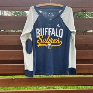 Adidas NHL Buffalo Sabres Long Sleeve T-Shirt